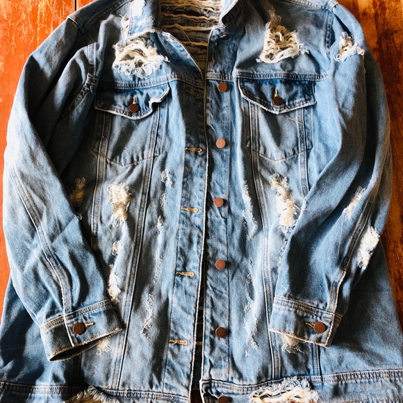 fashion nova plus size jean jacket